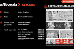 SEO Promotion of the BodyCare Website